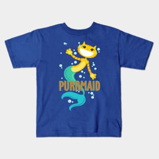 Purrmaid Kids T-Shirt